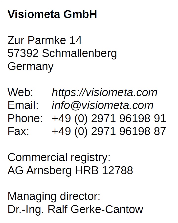 Legal Address